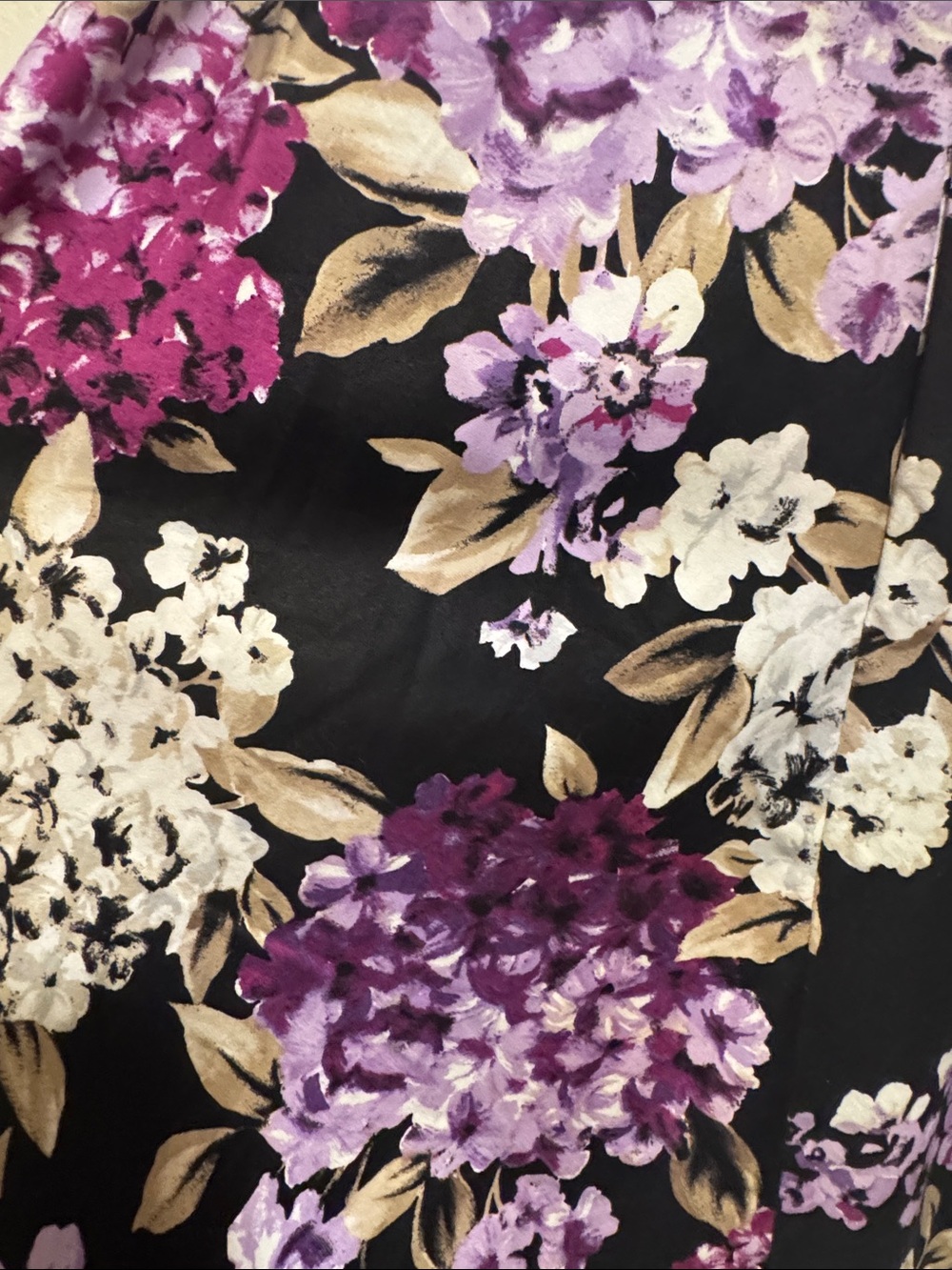 White House Black Market Floral Hydrangea Pleated Mini Skirt Women’s 2 (M) Lined - Picture 3 of 8
